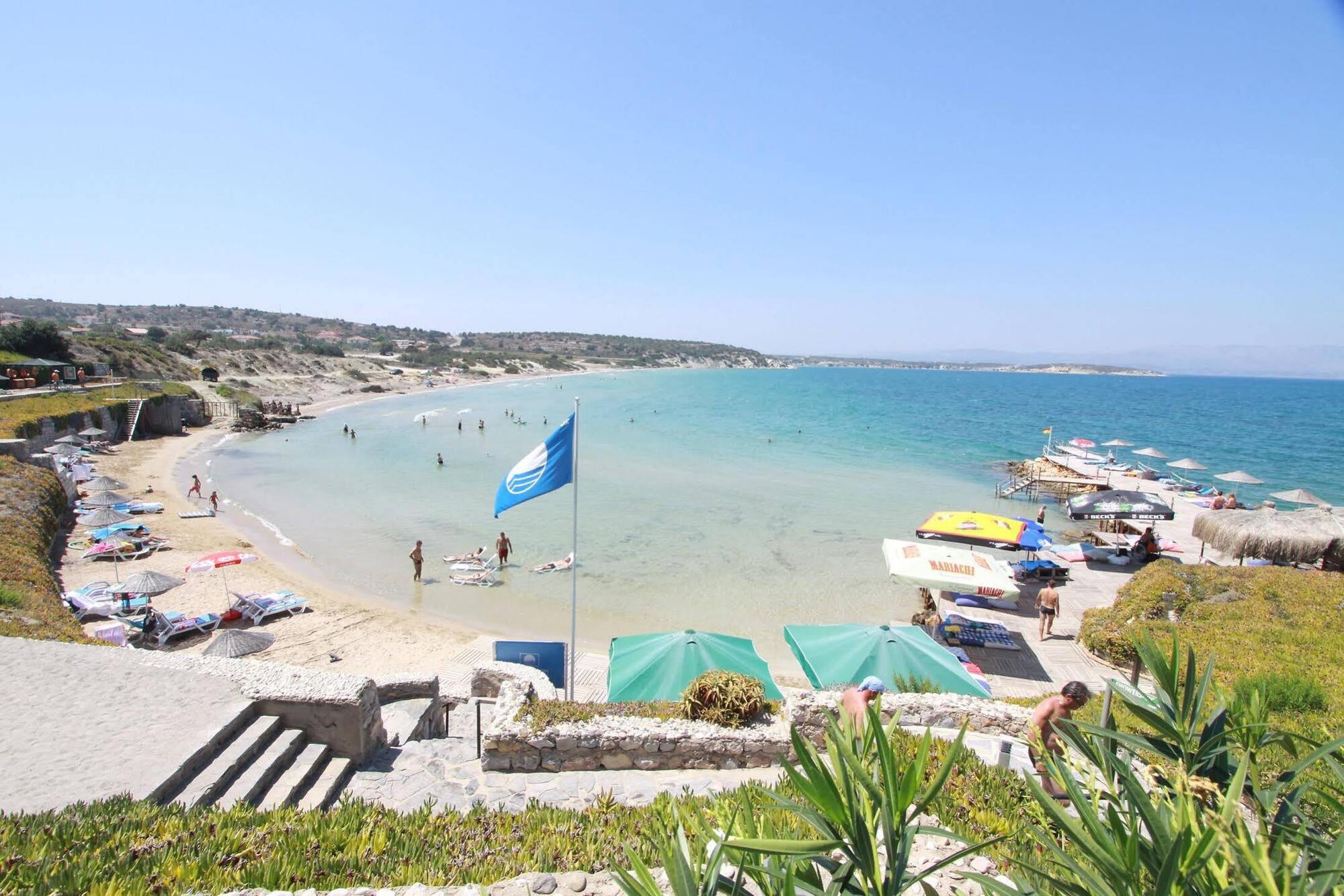 Babaylon Hotel Cesme Bagian luar foto